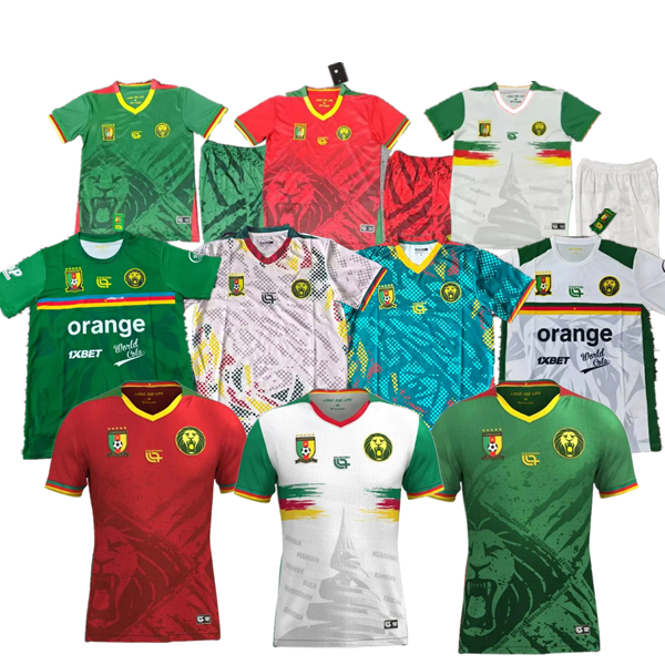 2025 2026 Cameroon Home Kit Soccer Jersey 25 26 away 3rd ABOUBAKAR MBEUMO TOKO EKAMBI NKOULOU NKOUDOU M.HONGLA mens kids White Red Green Football Shirt
