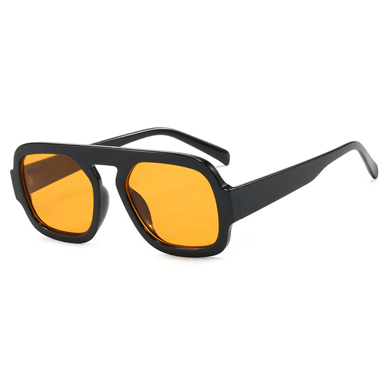 2025 New Cross-Border Single Bridge Pilot Style European and American Personality Simple Versatile Fashion Sunglasses ddmythur
