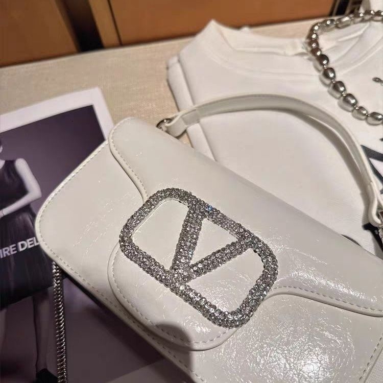 Women's Bag Niche Hot-Selling Light Luxury New Fashion Chain Small Square Bag Stylish Handbag High-End Single Shoulder Crossbody Bag