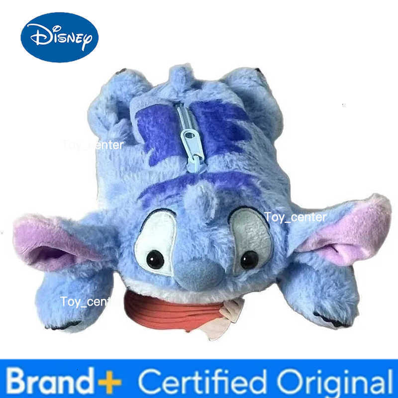 Disney Stitch plush stationery pouch - Cute Dual-Sided plush stationery pouch with Durable Zipper Mixed Colors H251227
