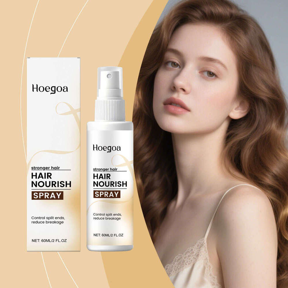 Hoegoa Refreshing Fluffy Hair Glossy Treatment Portable Spray Suitable for Daily Use