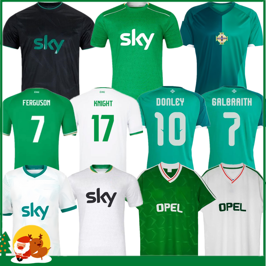 25 26 Ireland Home Green Soccer Jerseys Kit DOHERTY DUFFY St.Patrick's Day 2025 2026 Northern Ireland Tee Egan BRADY KEANE Hendrick McClean Football Shirt Men Kids kit