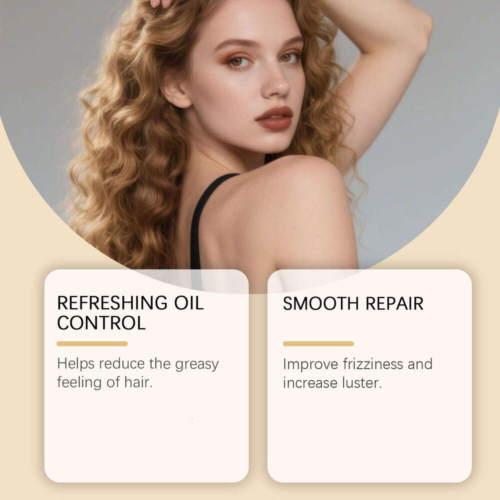 Hoegoa Refreshing Fluffy Hair Glossy Treatment Portable Spray Suitable for Daily Use