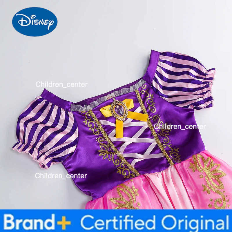 Disney Rapunzel Princess Dress Tangled Girls Costume Princess Halloween Birthday Carnival Party Vestido Kids Birthday Dress H2512271