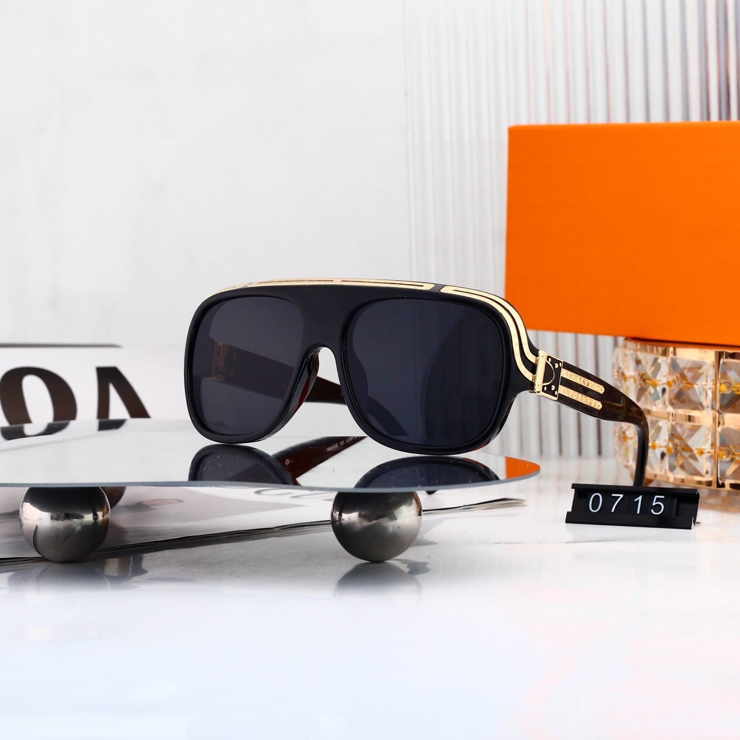 Mens Millionaire Designer Sunglasses Outdoor Shades 1.0 Millionaires women fashion luxury Full Frame Sunshade mirror polarized UV400 protection Glasses With box