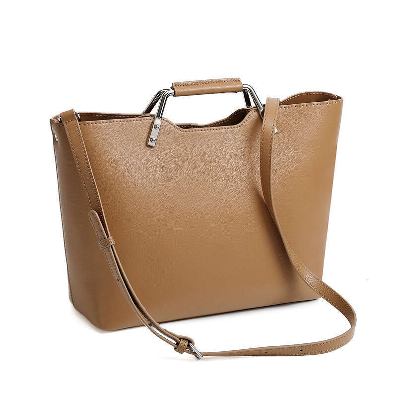 Luxury shoulder bag handbag Hobo genuine leather women's multifunctional retro top cowhide single handle simple commuting crossbody bag