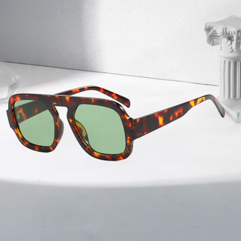 2025 New Cross-Border Single Bridge Pilot Style European and American Personality Simple Versatile Fashion Sunglasses ddmythur