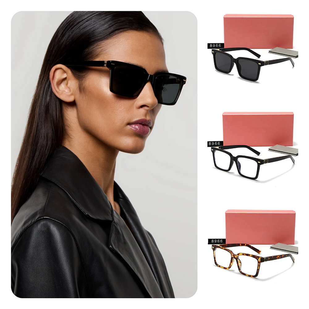 sunglasses for women designer luxury glasses women Square Frame Sunglasses Customizable prescription sunglasses Occhiali da sole quadrati di SMU 13ZS