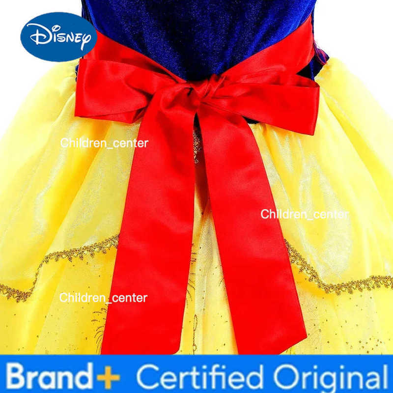 Disney Baby Girl Snow White Costume Cosplay Party Dress Vestidos Ball Gown Girl Dress Up Carnival Halloween Princess Costume H2512271