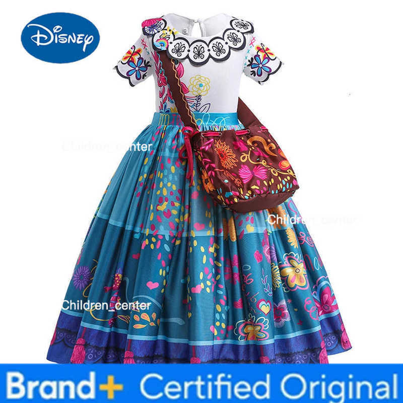 Disney Children Bell Anna Rapunzel Clothing Kids Princess Ball Clothes Kids Performance Cosplay Dresses Girls Birthday Luxury Dress Up H251227