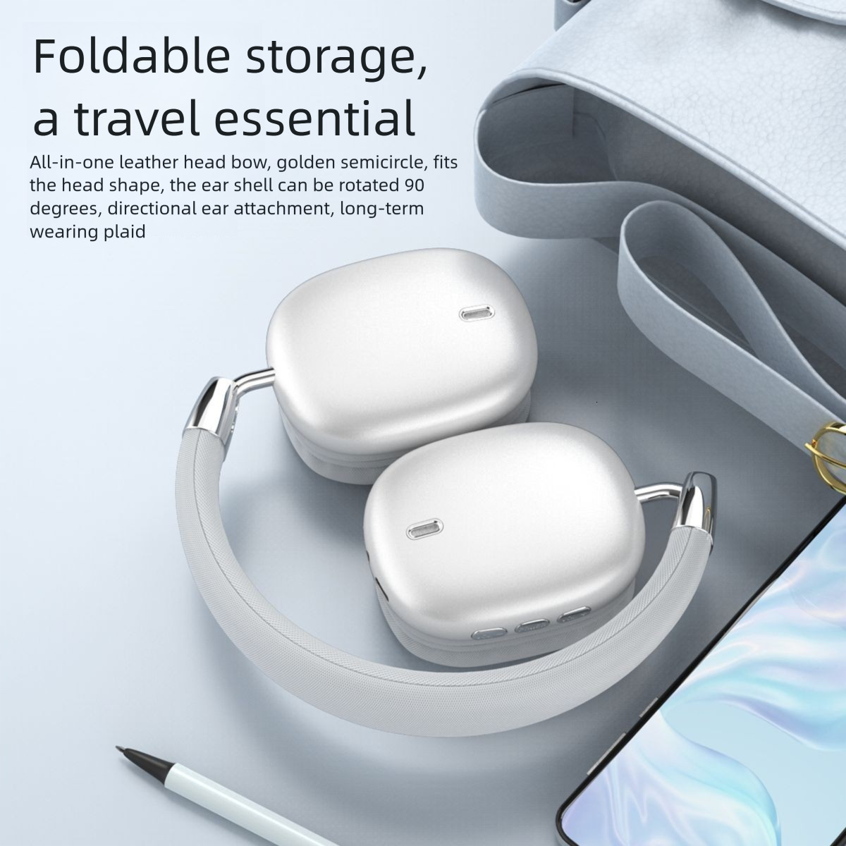 Bluetooth Wireless Long Range Headset with Noise-Cancelling Technology ddmytues