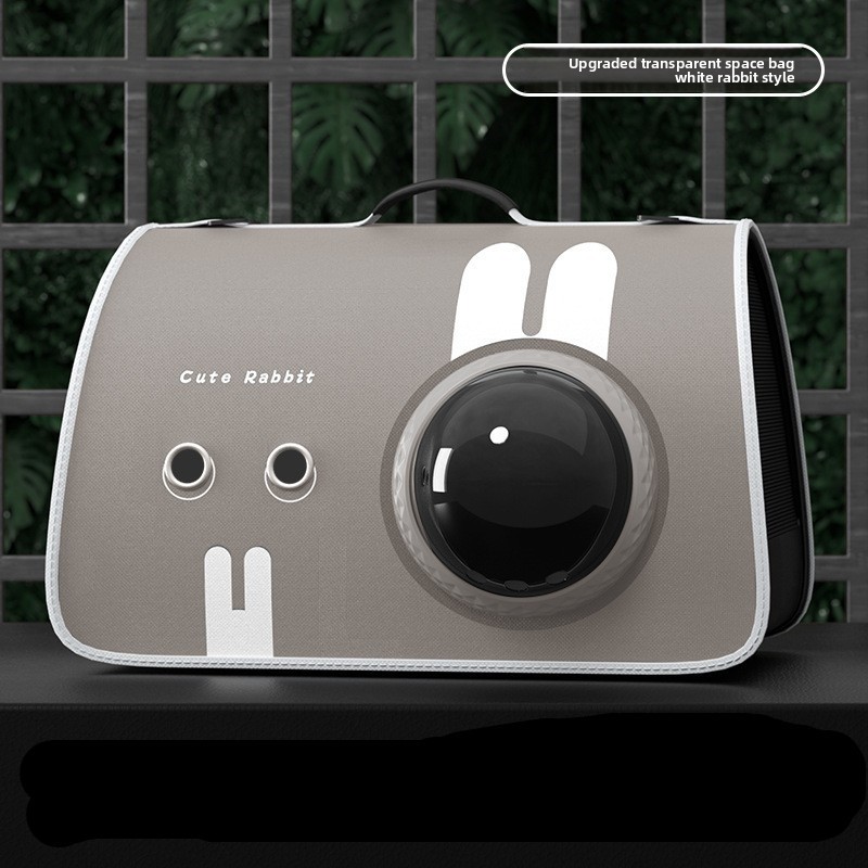 Pet Carrier Backpack Shoulder Bag Transparent Space Capsule for Cats and Dogs Lightweight Breathable Travel Outdoor