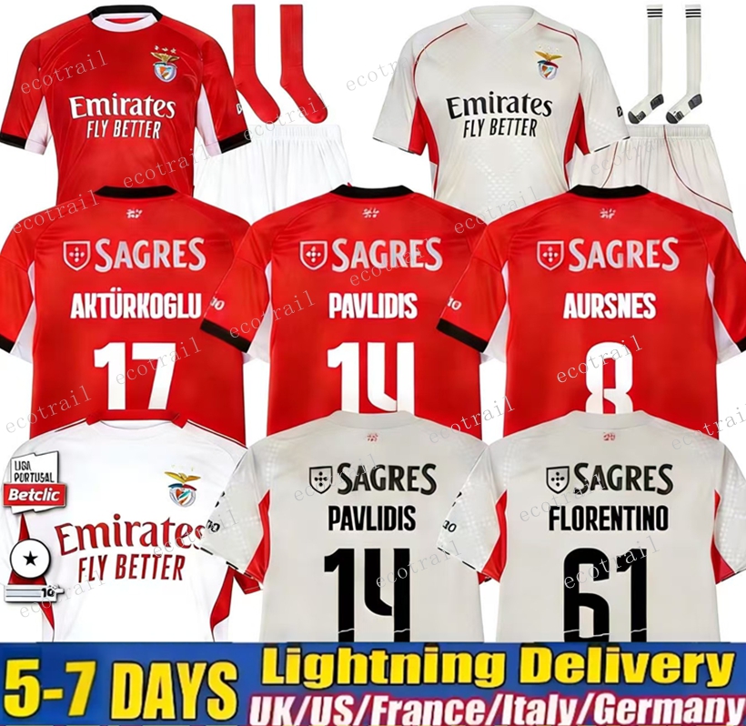 25/26 BeNfIcAS AKTURKOGLU Di Maria Soccer Jerseys 2025 Special Edition KOKCU PAVLIDIS shirts kids kit AMDOUNI AURSNES BARREIRO FLORENTINO BESTE football