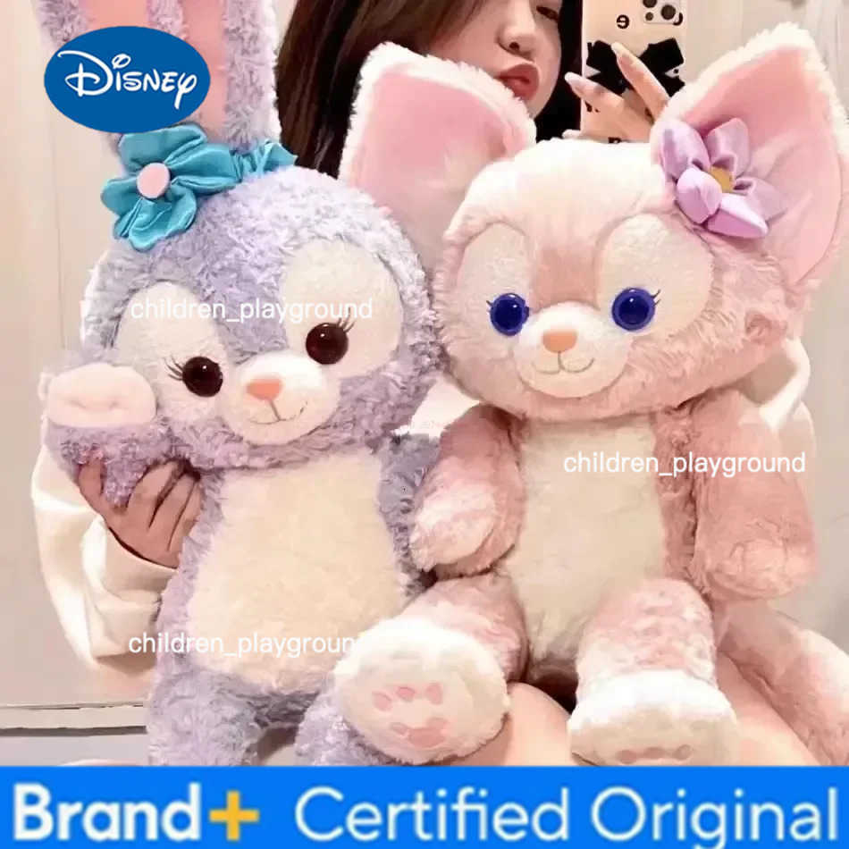 Disney Fox Toy Linabell Stellalou Plush Stuffed Toys Cartoon Dolls Duffy Pillow Decoration Cushion Boys Girls Gift L260529