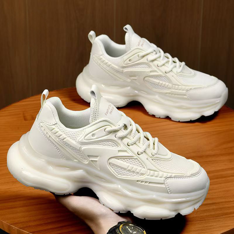 Pre Men S Tied Minimalist Style Breathable Mesh Sneakers Outdoor Sports And Daily Wear With Thick Soles Ddmysaturn