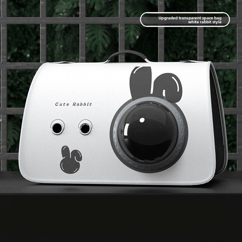 Pet Carrier Backpack Shoulder Bag Transparent Space Capsule for Cats and Dogs Lightweight Breathable Travel Outdoor