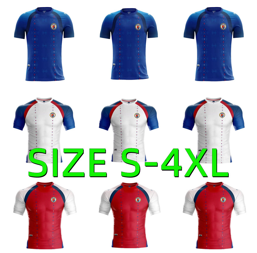 25 26 27 HAITI Soccer Jerseys 2025 2026 2027 BELLEGARDE PIERROT LOUICIUS NAZON Maillot de football Home Away Third Men Kids Football Jersey Shirt