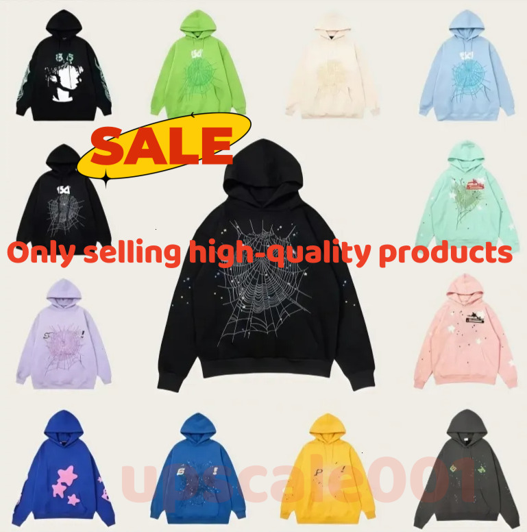 Sp5derhoodies For Men Zip Up Mens Hoodies Jacket Sweater Streetwear Tracksuit Designer Hoody Y2k Hoodie Upscale001