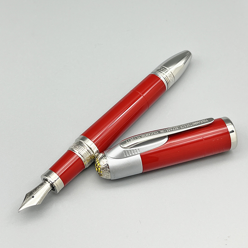 MONT Special Collection Enzo Fer-i Famous Figure Fountain Rollerball pen 4 Colors op Office School Writing stationery