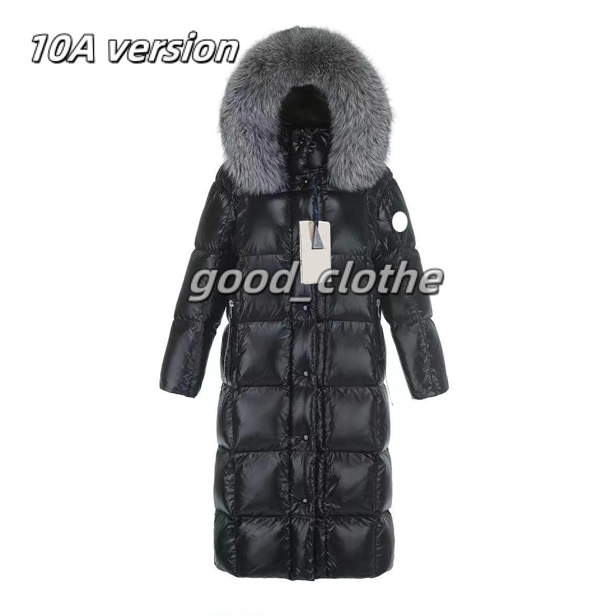 2026 Hot sales Moncley Puffer Jacket Womens Down Coats Designer Long Jackets Fur Trench Puffy Downs Jacket Classic Woman Hoo Designer Tops Slim Winbreaker 985