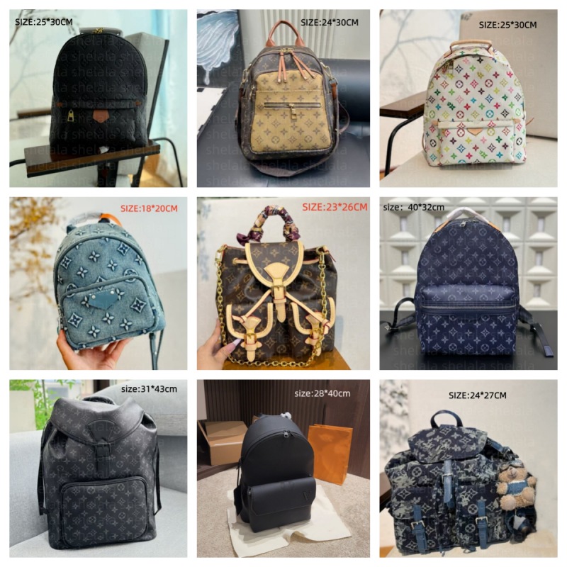 Fashionable Classic Backpack Designer Vintage Student Backpack Large Capacity Backpack Travel Commuter Shopping Universal