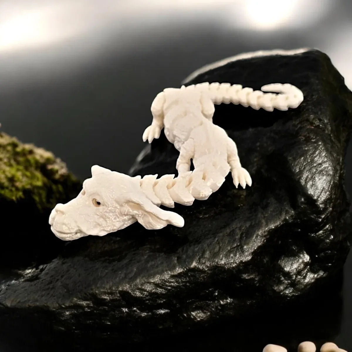 3D printed rotatable joint Chinese dragon ornaments dog dragon desktop decorations office home creative gifts and crafts 251223
