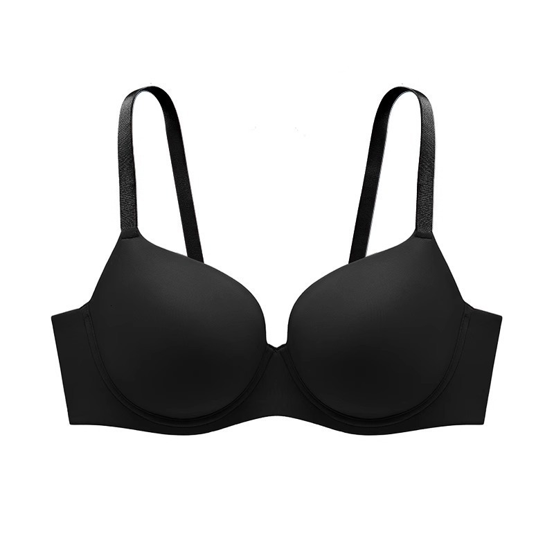 XiaoqingtiYao Tong Style Seamless Bra for Women Thin Large Bust Minimizer Lift and Side Push Full Cup Bra 251111