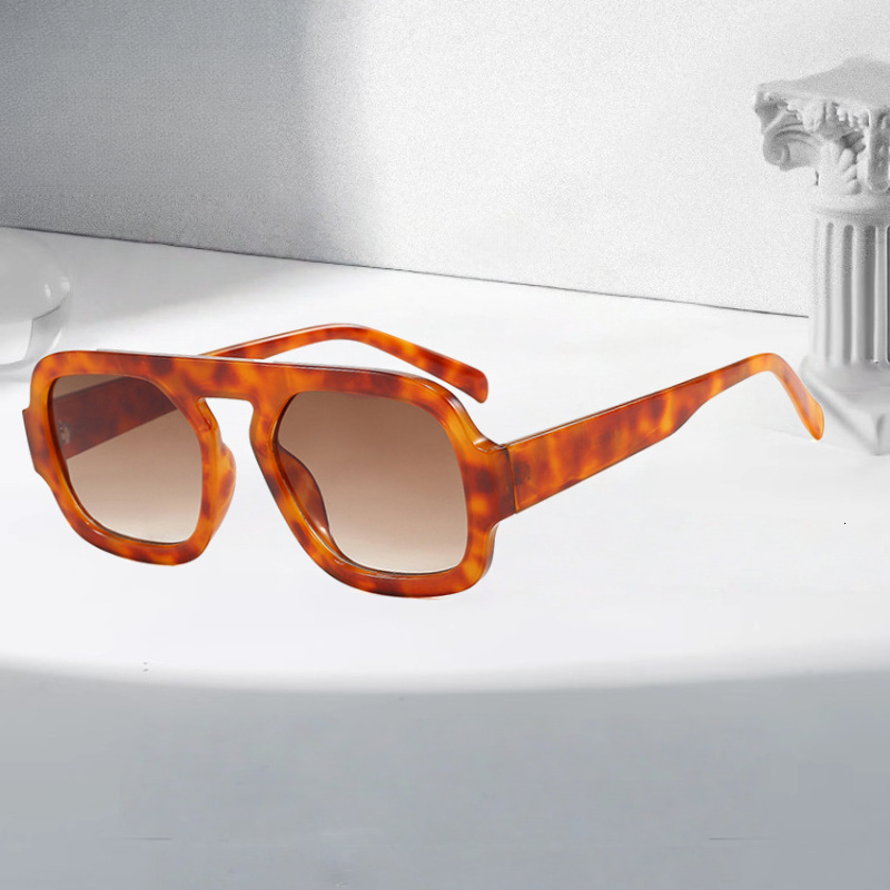 2025 New Cross-Border Single Bridge Pilot Style European and American Personality Simple Versatile Fashion Sunglasses ddmythur