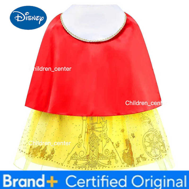 Disney Baby Girl Snow White Costume Cosplay Party Dress Vestidos Ball Gown Girl Dress Up Carnival Halloween Princess Costume H2512271