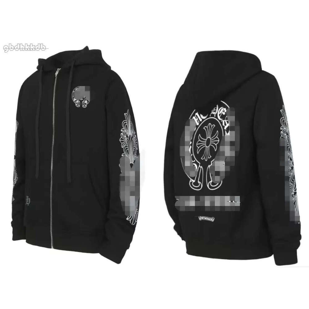 Cross Sanskrit hoodie men women shirts chrome hoodie long sleeve tees clothes mens tshirts man tops cotton Zip Up Cheome Hoodies 7e2
