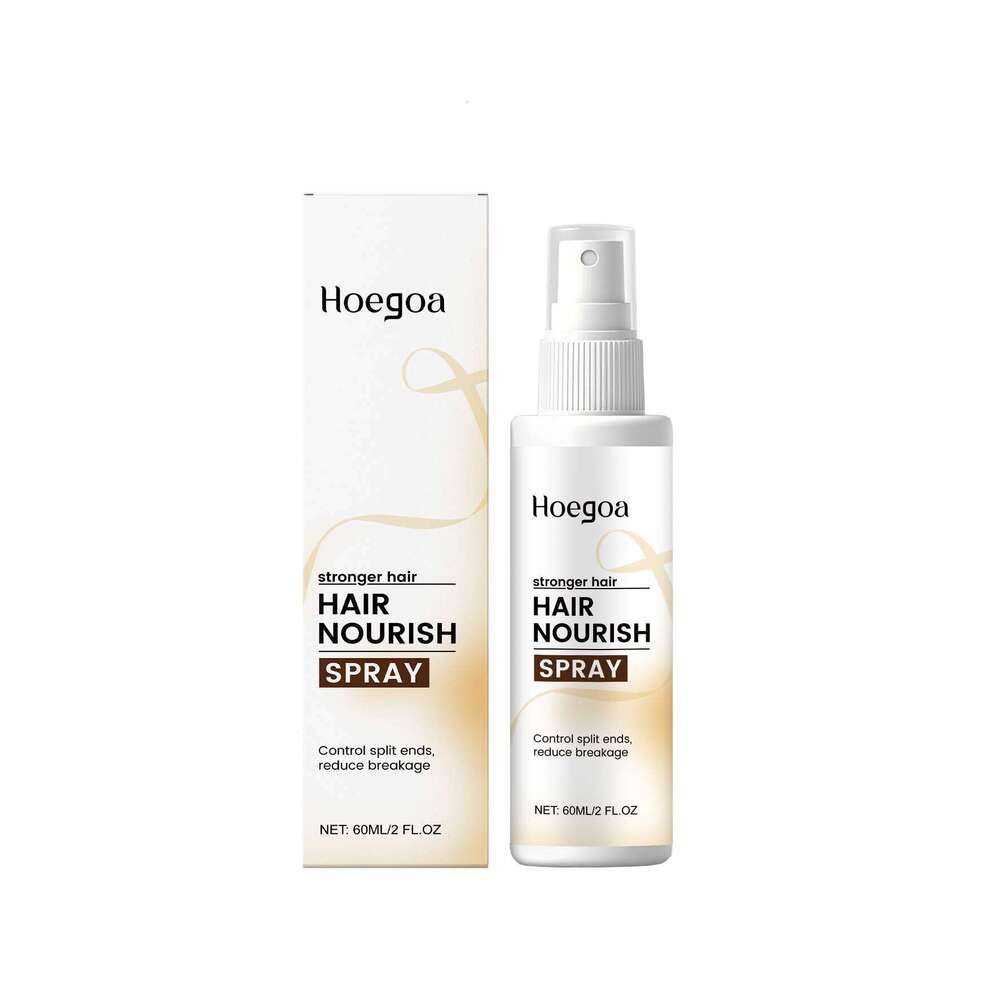 Hoegoa Refreshing Fluffy Hair Glossy Treatment Portable Spray Suitable for Daily Use