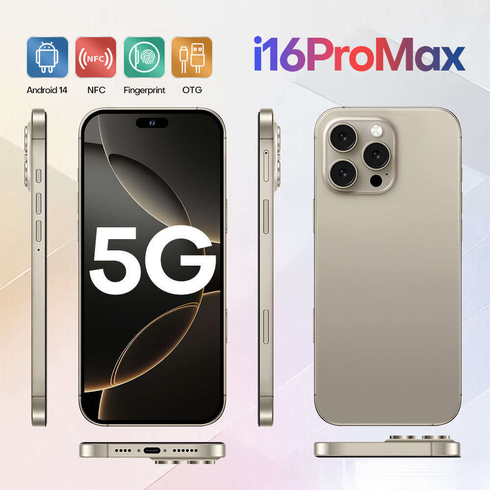 Famous brand's best-selling cross-border mobile phone i16proMax integrated smartphone 16GB+1TB Android phone source manufacturer CKS