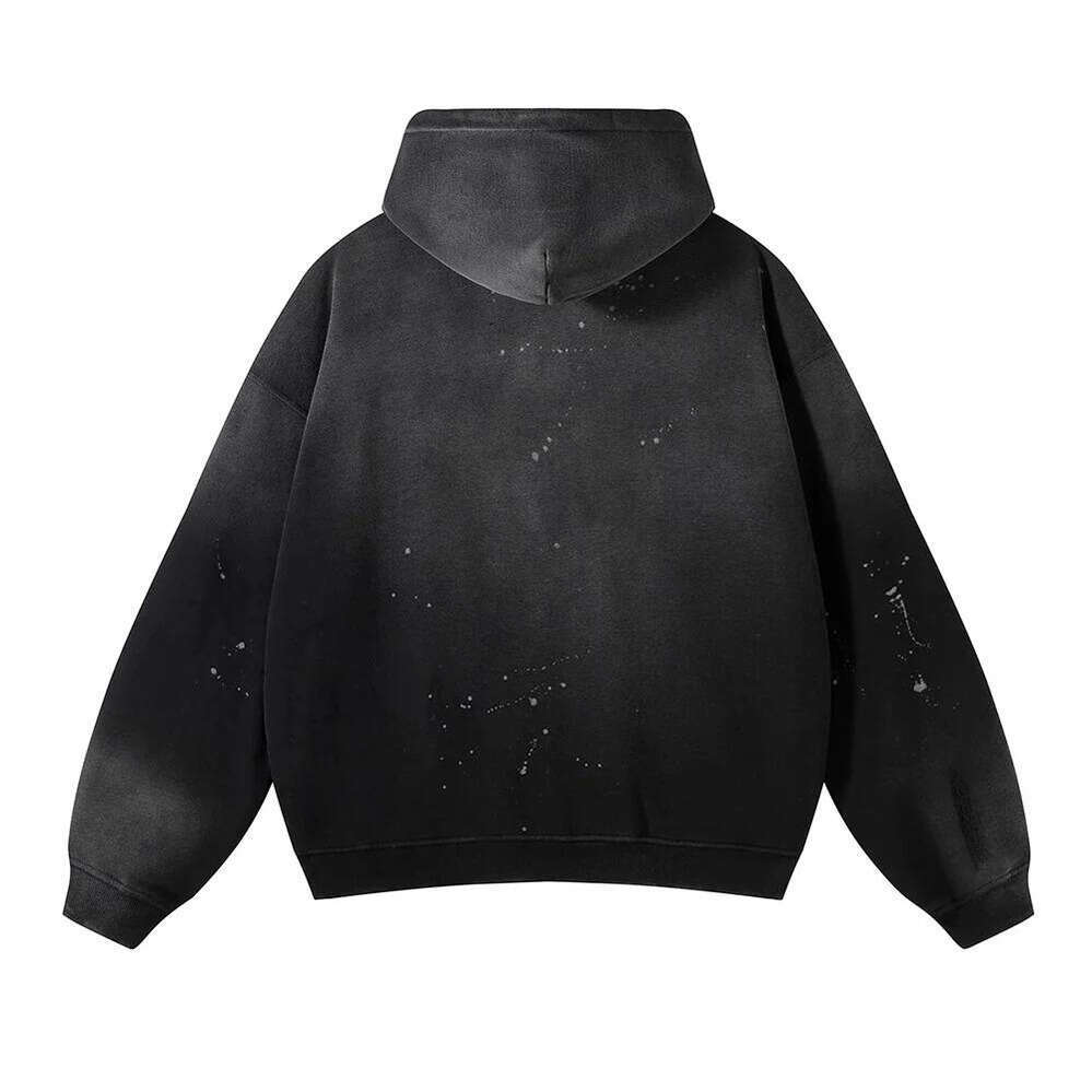 Y2K autumn winter printing retro pullover hoodie jacket men and women same loose casual fashionable sweatshirt Zhehan