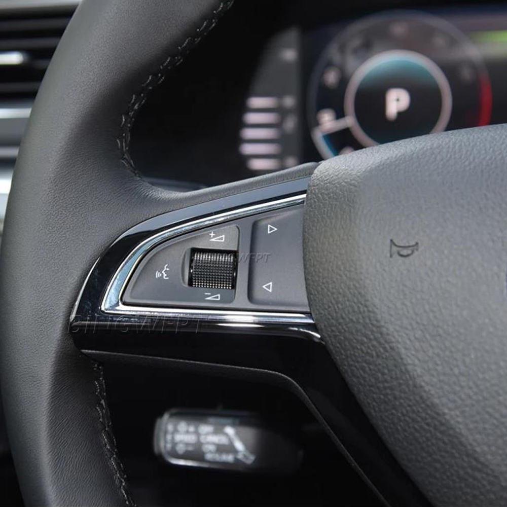 3VD919719A Multi-Function Steering Wheel Buttons Control Switch For Skoda Octavia 2015-2025