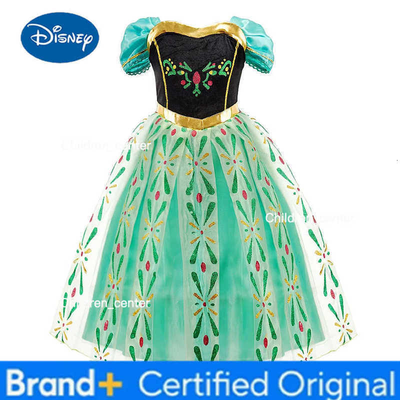 Disney Children Bell Anna Rapunzel Clothing Kids Princess Ball Clothes Kids Performance Cosplay Dresses Girls Birthday Luxury Dress Up H251227