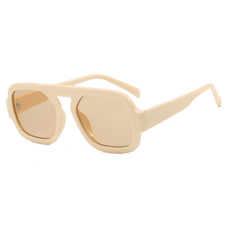 2025 New Cross-Border Single Bridge Pilot Style European and American Personality Simple Versatile Fashion Sunglasses ddmythur