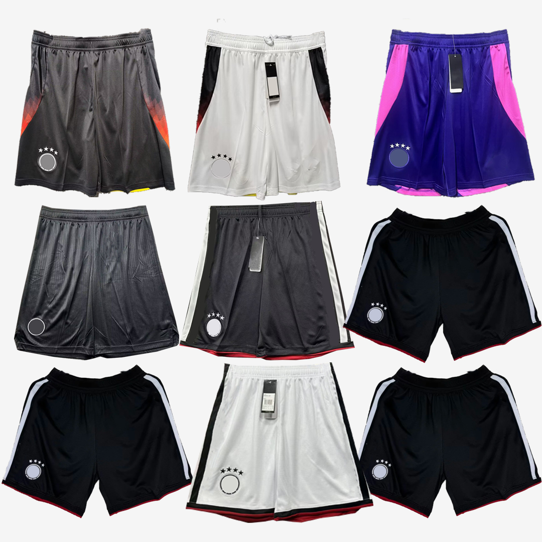 2026 soccer shorts GermanyS WIRTZ Men Kit Fans Player version football pants 24 25 26 MULLER GOTZE KLOSE KLINSMANN MATTHAUS GORETZKA home away black white