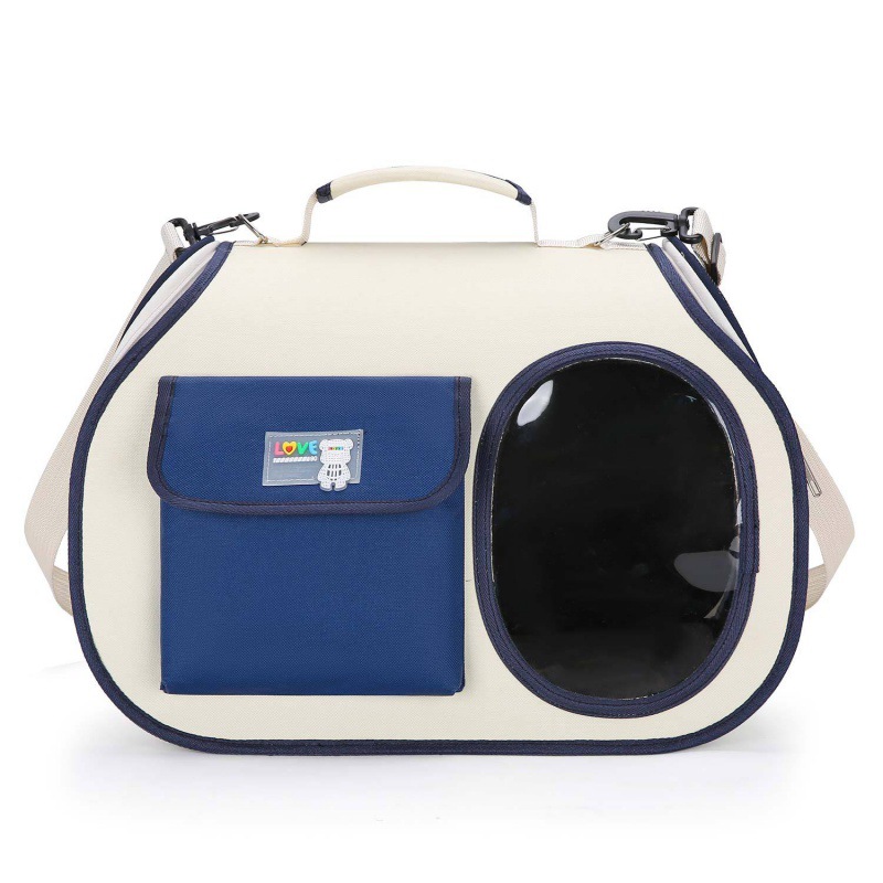 New Pet Carrier Bag Fashionable Shoulder Crossbody Dog Cat Bag for Outdoor Travel