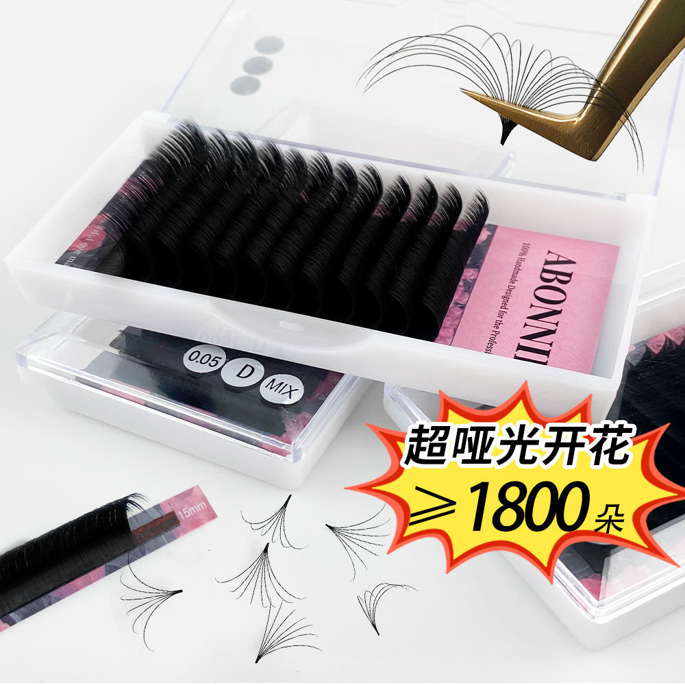 Trays/Lot False Mink Eyelash Extension Individual Silk Eyelash Lashes maquiagem cilios for Professionals Makeup Volume Lashes 240104