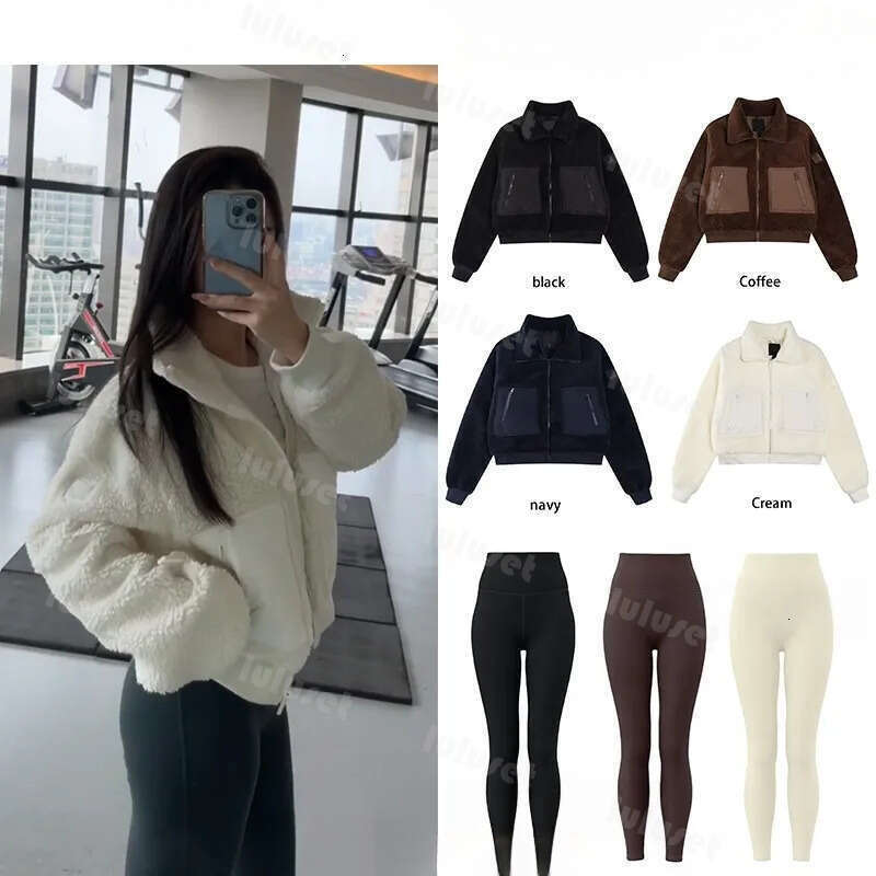 10A Alonessitys women clothes jacket pants leggings winter Alonessitys jacket zip sweatshirt womens yoga hooded sportwear Alonessitys women sweat gym set