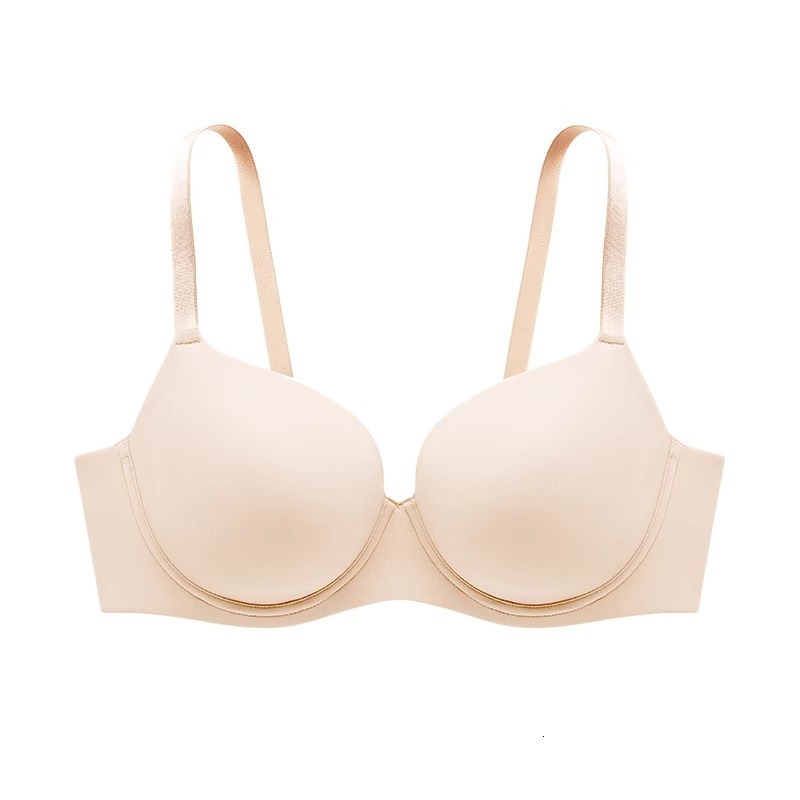 XiaoqingtiYao Tong Style Seamless Bra for Women Thin Large Bust Minimizer Lift and Side Push Full Cup Bra 251111