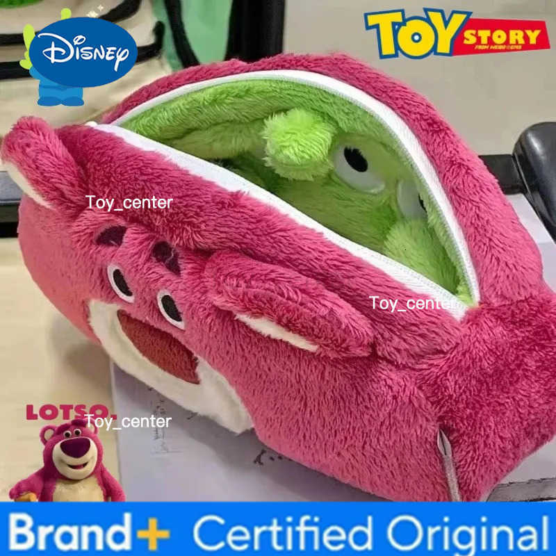 Disney Sweet Toy Story Alien Lotso new cute creative cartoon pattern fashionable large capacity storage double-sided pencil case H251227