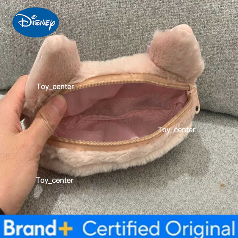 Disney Anime Characters Cartoon Cute LinaBell Girly Heart Stationery Box Creative Kawaii Pencil Case Large Capacity Storage Bag H2512271