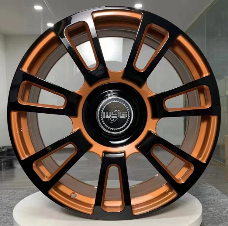 20 21 22 inch forged rims for Rolls-Royce Flying Ghost Cullinan Range Rover Phantom Aito 5*112/5*120 High quality custom orange forged wheels