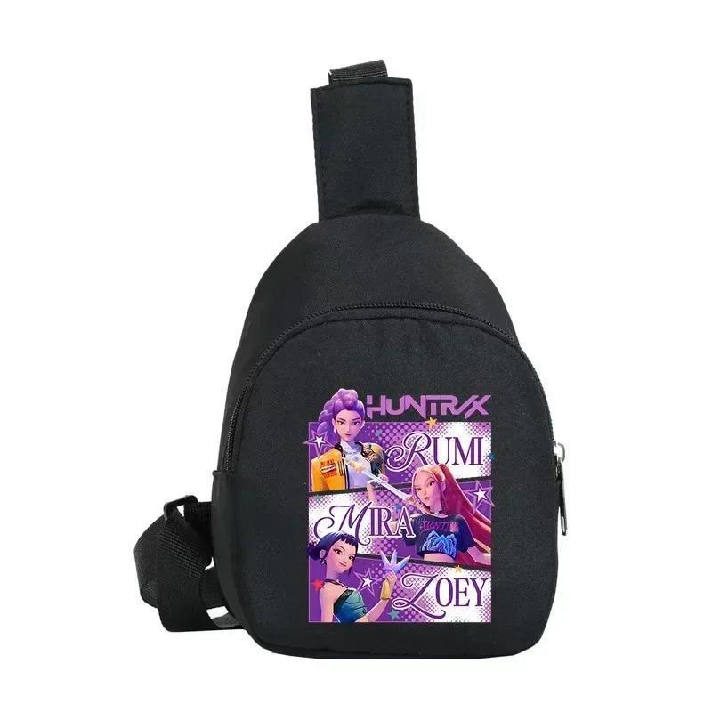 2026 Children Gifts Arrival Exclusive K-Pop Demon Hunters Kids Chest Bag - Cute Mini Messenger Shoulder Bag 251218