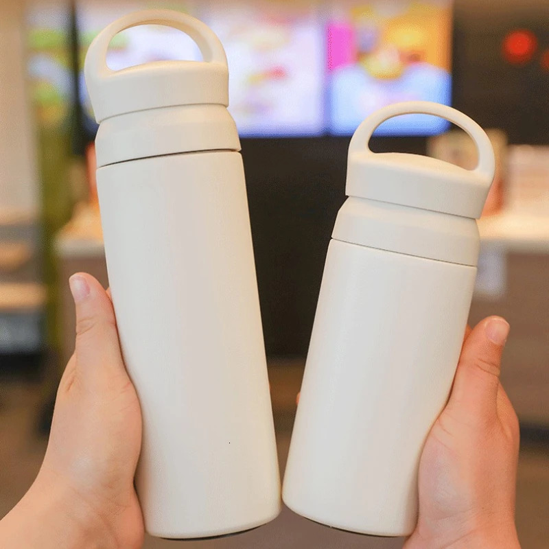 350/500ml Stainless Steel Thermal Water Bottle High-capacity Protable Vacuum Tumbler Durable Thermos Insulated Filter Drinkware 251222 W260226