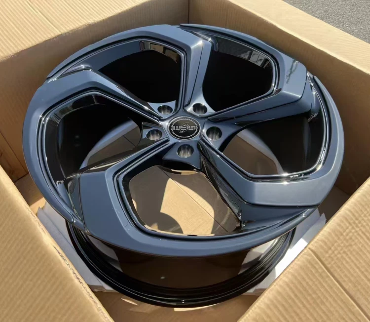 22-inch forged rims for Bentley Bentayga Mulsanne Continental Flying Spur 5*130 High quality custom fine polishing and black forged wheels