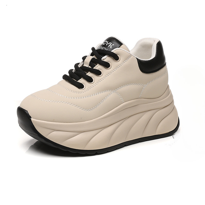 2025 Designer Fashion New Women's Multi functional Height increasing Soft soled Sports and Leisure Flat Shoes