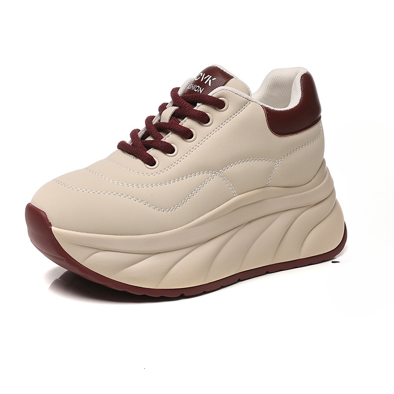 2025 Designer Fashion New Women's Multi functional Height increasing Soft soled Sports and Leisure Flat Shoes