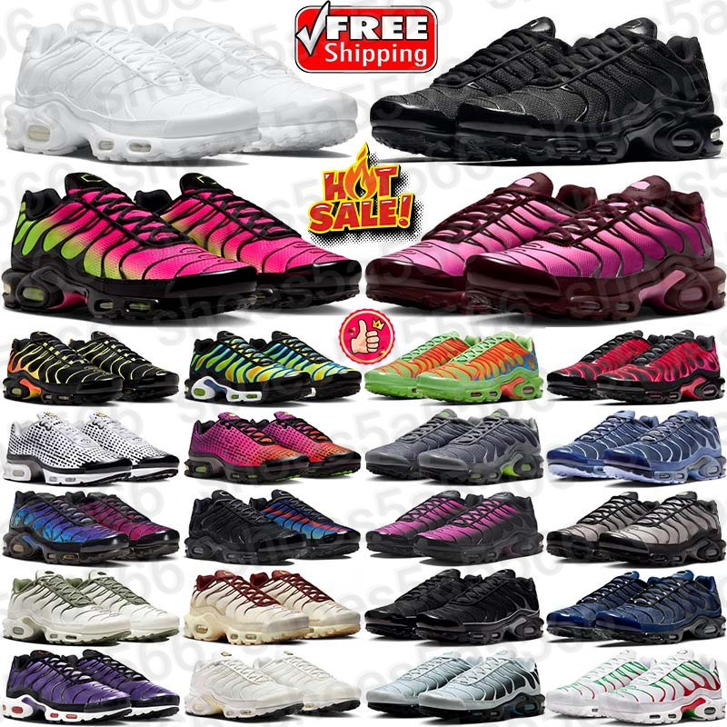 Free Shipping Designer tn tns sneakers Running Shoes trainers for tnss mens womens chaussure black white Outdoor men women Sports runners